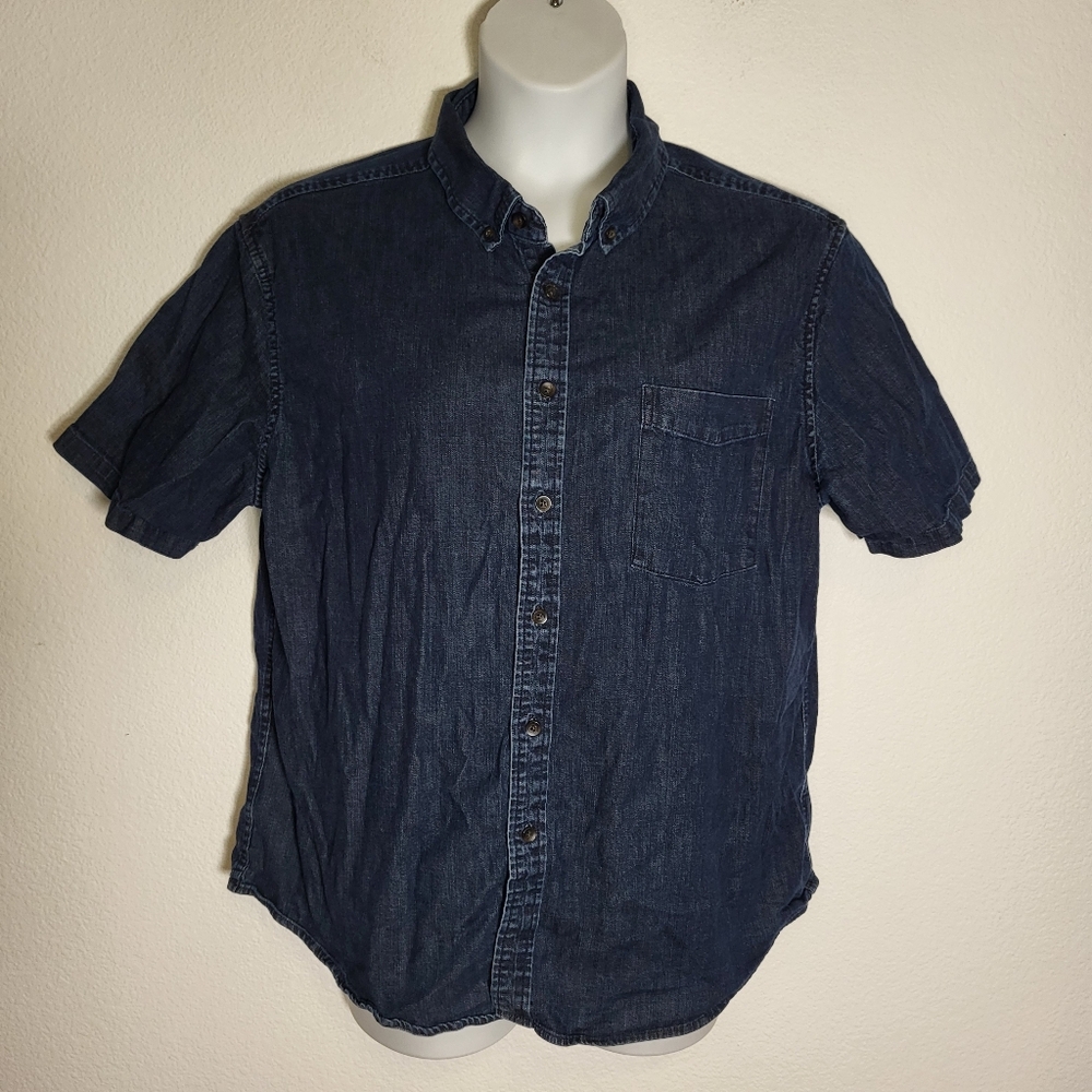 Goodfellow & Co Button Down Denim Shirt size XLarge